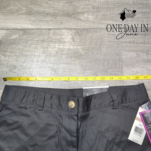 Kim Rogers Comfort Waist Bermuda Pants Size 12 - Picture 3 of 6